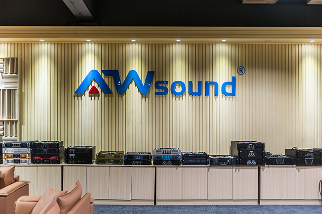 งานแสดงสินค้าของบริษัท AW Sound